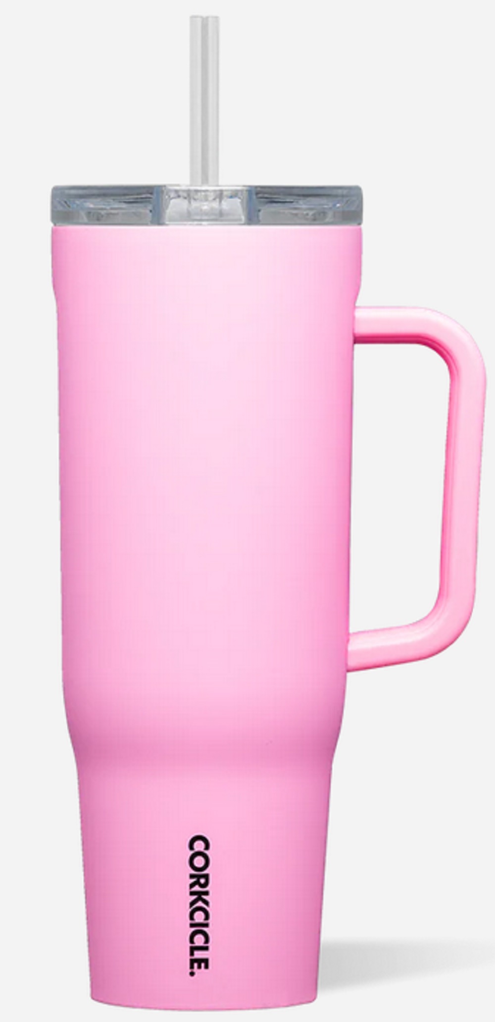Corkcicle 40oz. Sun-Soaked Pink Cruiser Insulated Tumbler with Handle