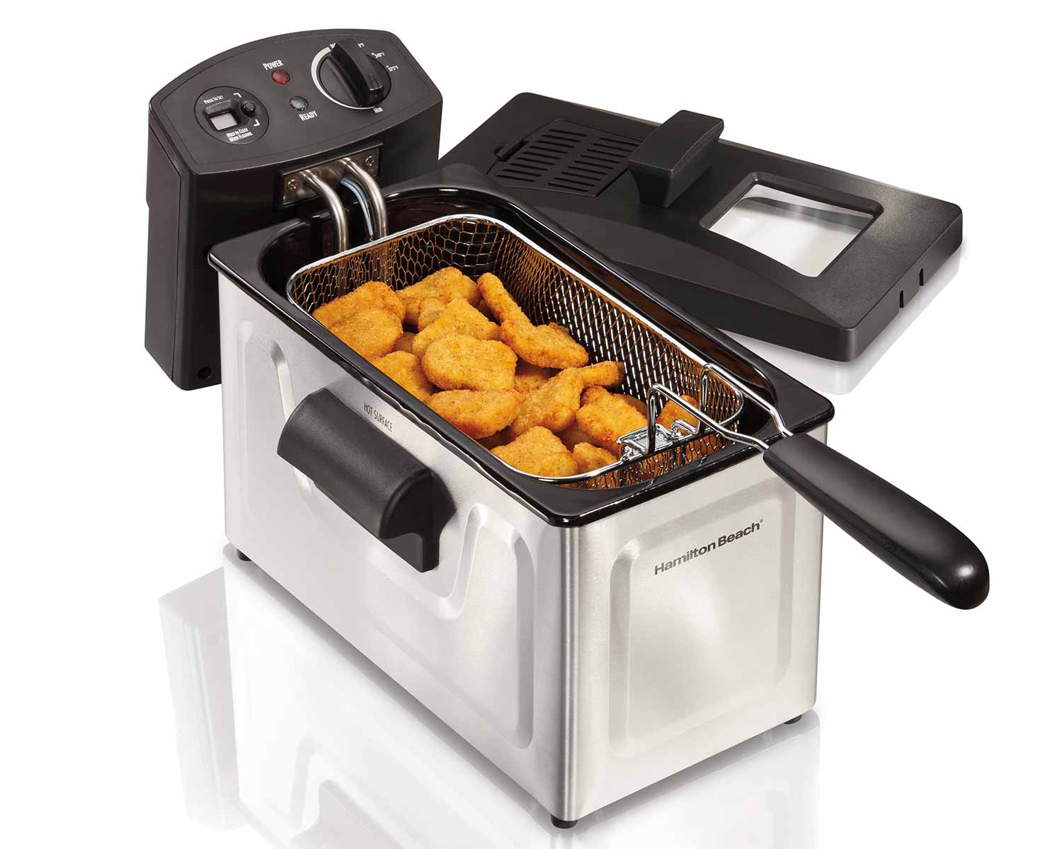 35033 Hamilton Beach 12 Cup Oil Capacity Deep Fryer