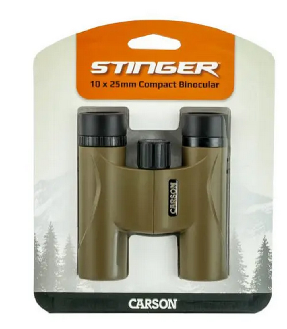 Carson Stinger™ 10x25mm Compact and Lightweight Binoculars