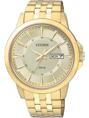 BF2013-56P Citizen Gents Gold Stainless Steel Watch