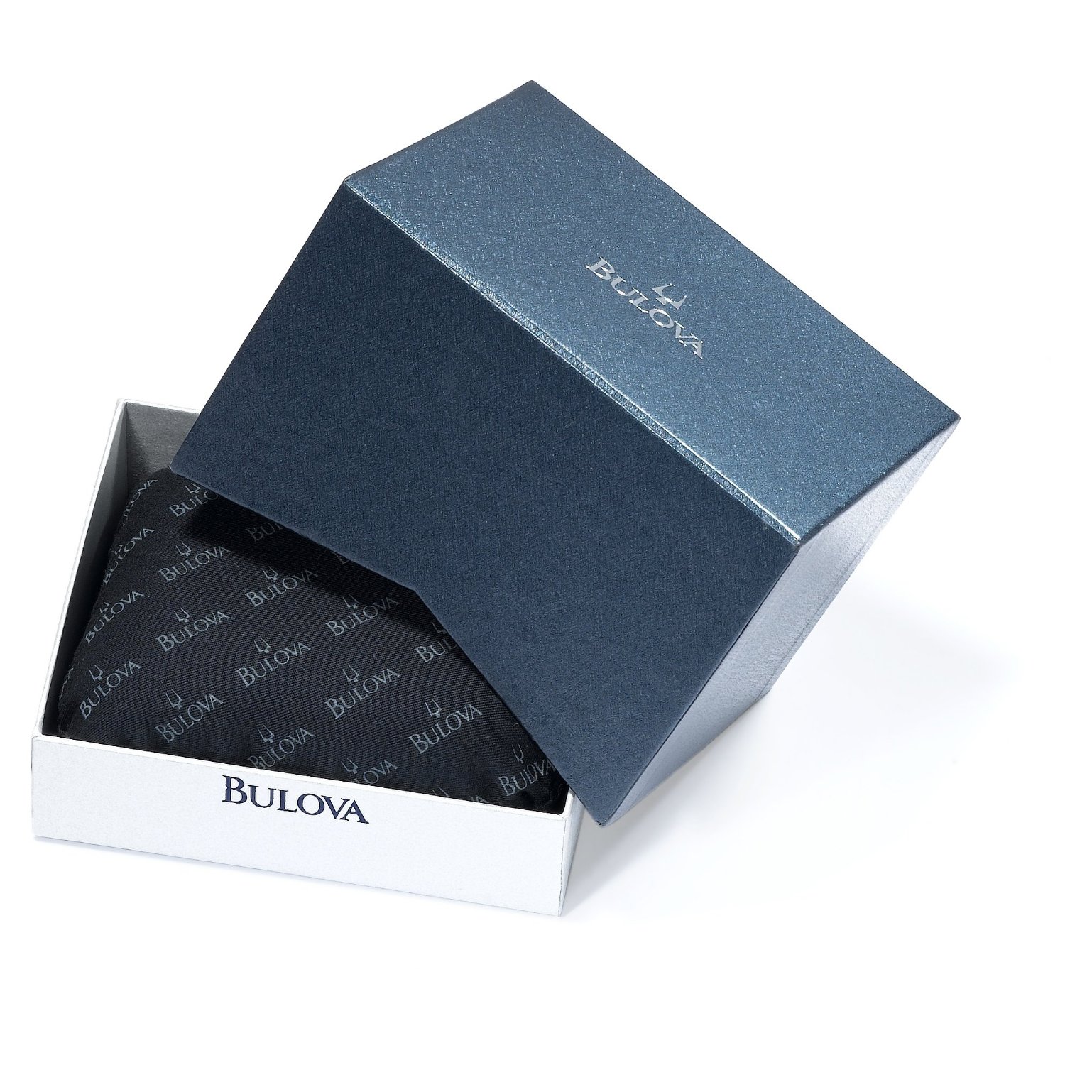 96L138 Bulova Ladies Rectangular Black Enamel Dial with Bangle Bracelet Watch