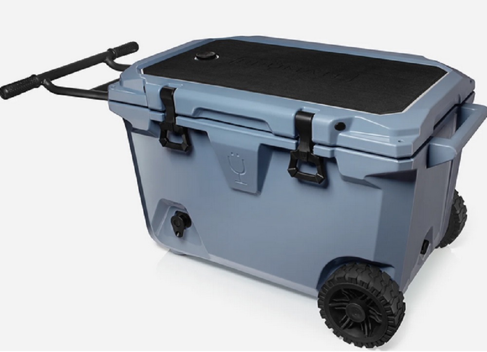 Brumate BrüTank 55 Quart Rolling Cooler in Denim