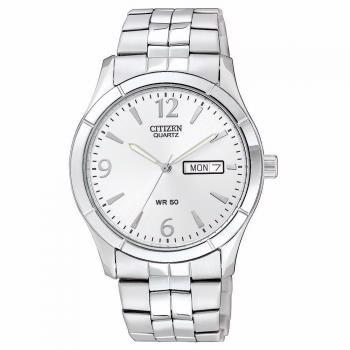 Citizen Mens Stainless Steel Quartz Watch