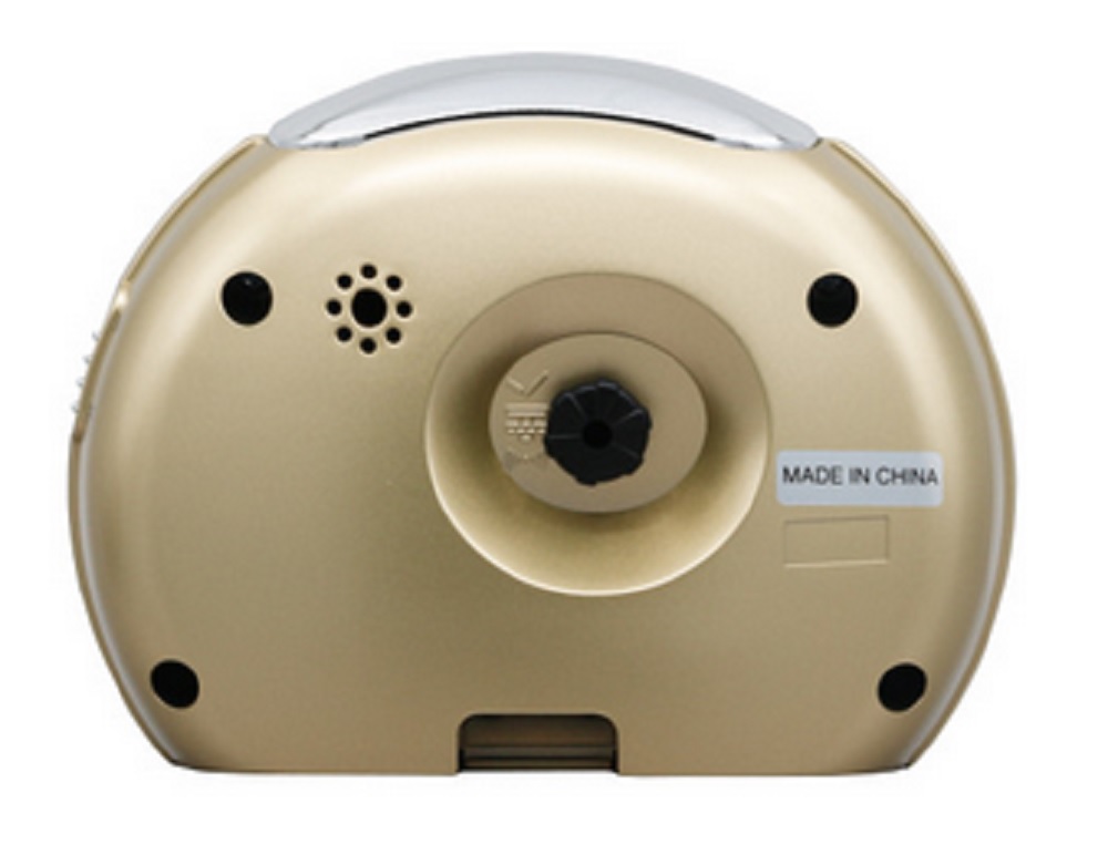 Seiko Metallic Gold Tokai Bedside Alarm Clock