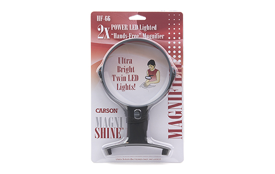 HF-66 MagniShine™ hands free magnifier is a popular magnifying glass among crafters