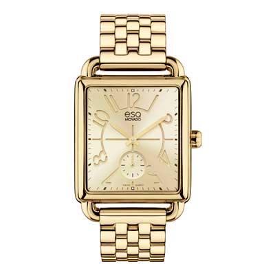 7101408 ESQ Ladies Origin Watch with Gold Dial