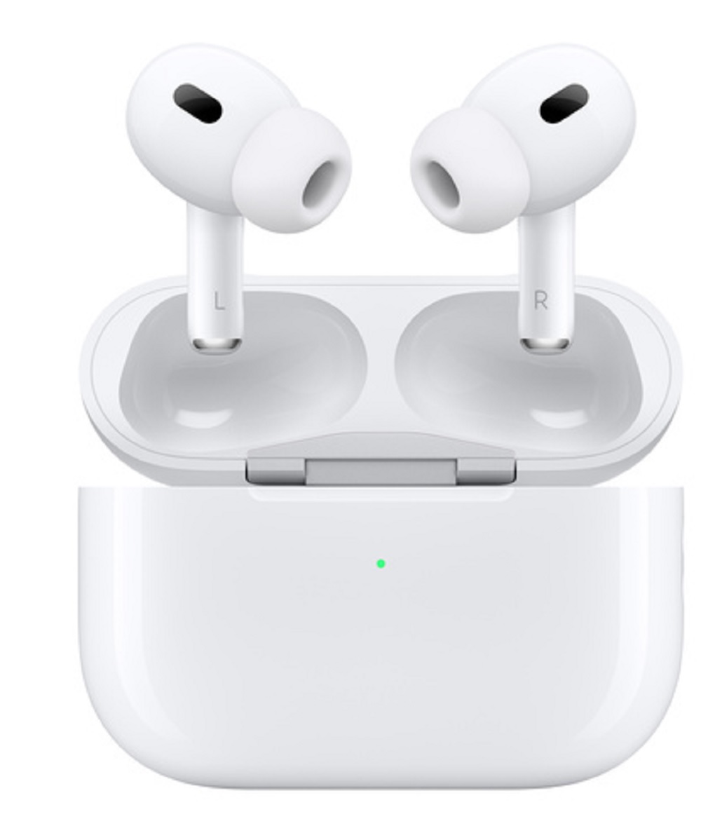 Apple AirPods Pro (2nd generation) with MagSafe Case (USB C) in White
