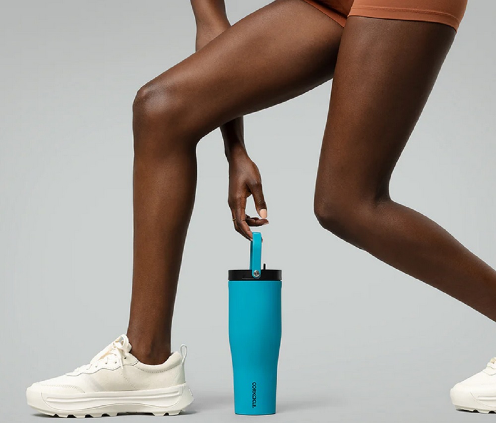 Corkcicle 30oz. Go Cup XL in Capri Blue