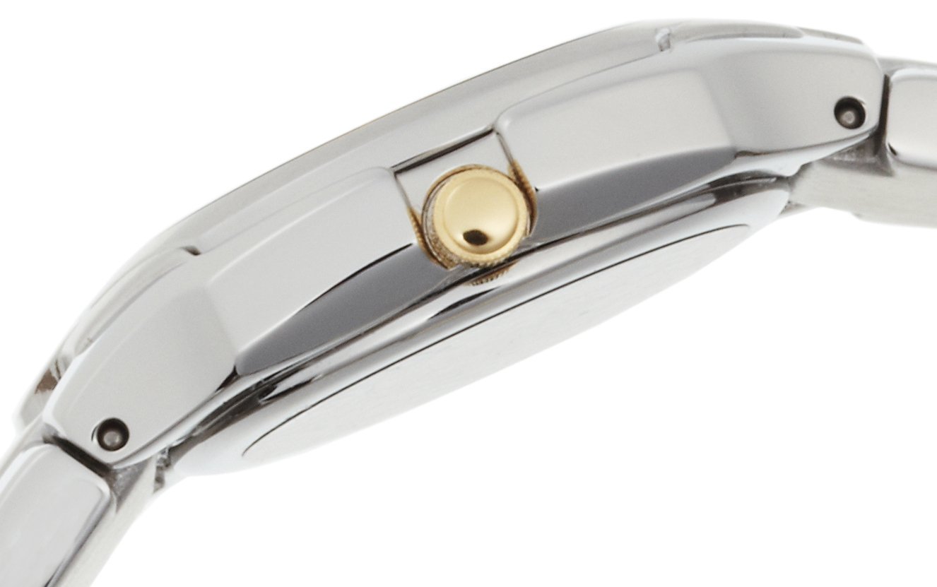 EW1254-53A Citizen Women's Eco-Drive Two-Tone Stainless Steel White Dial Watch