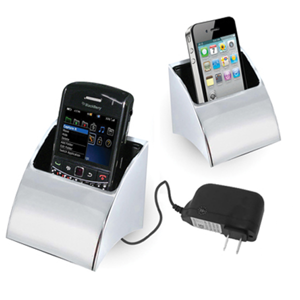 PPSMH SILVER DESKTOP SMARTPHONE HOLDER