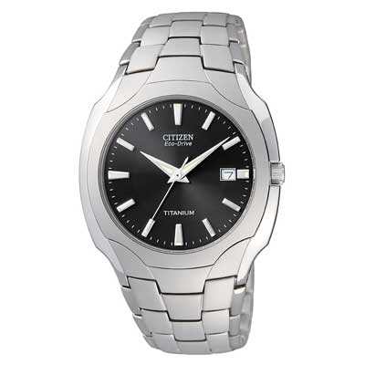 Citizen Mens Eco-Drive™ Titanium Grey Dial Watch