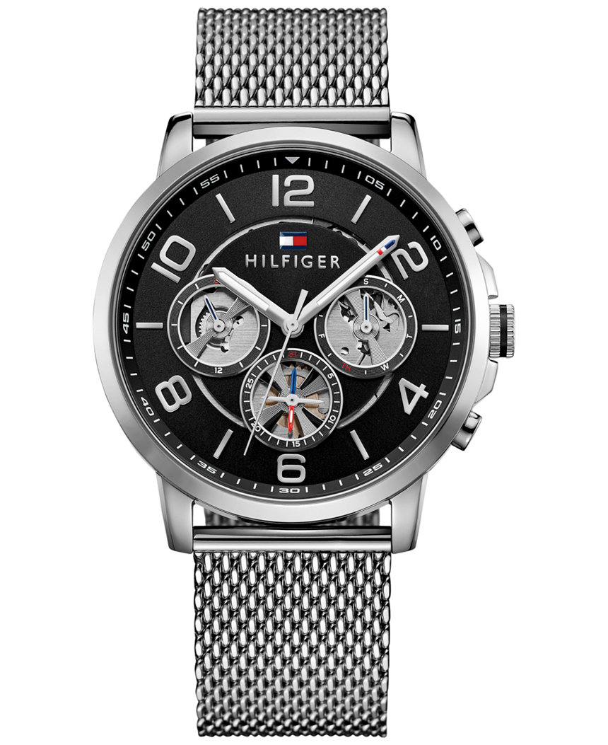 1791292 Tommy Hilfiger Men's Sophisticated Sport Stainless Steel Mesh Bracelet Watch