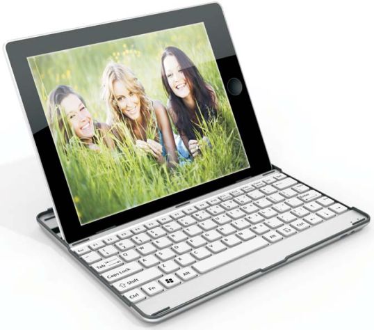 iCaseMT2 iPad2 Metal Cover with Bluetooth Keyboard