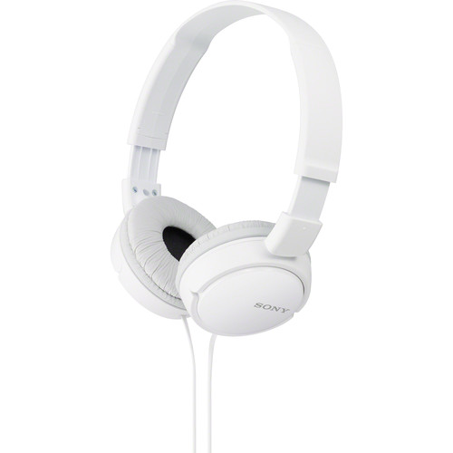 Sony MDR-ZX110 On-Ear Headphones in White