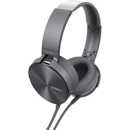 MDR-XB950AP Extra Bass Headphones in Gray