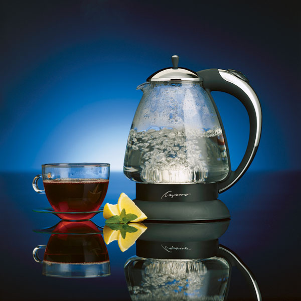 C-H20Plus Capresso H20 Glass Water Kettle 