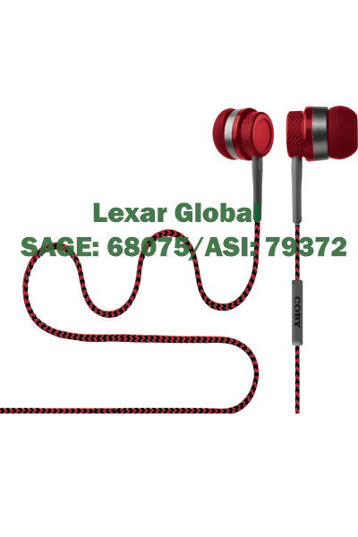 CVE-200 Coby Jammerz Metal Stereo Earbuds