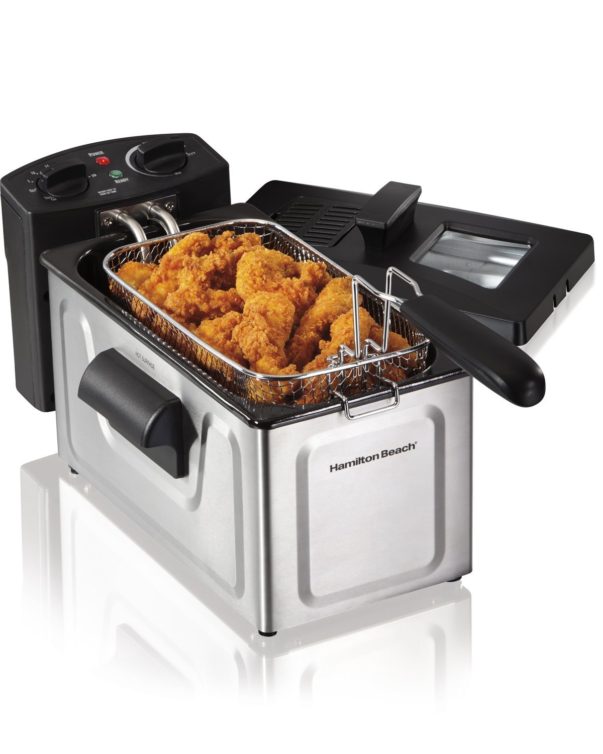 35200 Hamilton Beach 8-Cup Oil Deep Fryer
