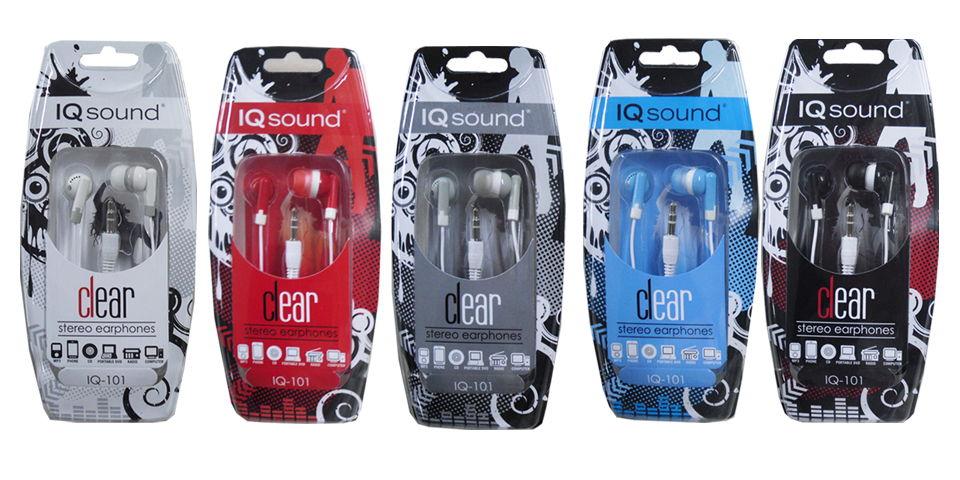 IQ-101 DIGITAL STEREO EARPHONES