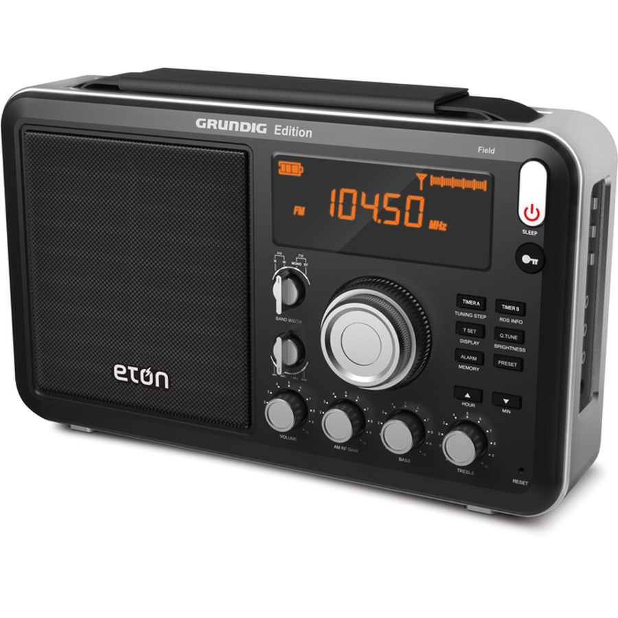  Grundig Field AM/FM with RDS & Shortwave Radio by Eton