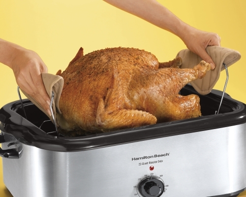 32229 Hamilton Beach Stainless Steel 22 Quart Roaster Oven