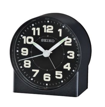 QHE084KLH Seiko Luminous Hands Bedside Alarm Clock