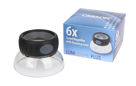 LO-06 LumiLoupe™ Plus a 6x loupe that makes the ordinary extraordinary.