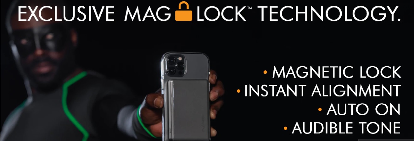 MAG-LOCK™ MagSafe® Powerbank - 6000mAh (+32 hrs.)
