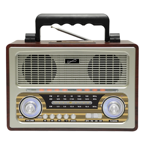 Multi-Function Bluetooth® Speaker with Rechargeable Battery