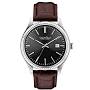 43B132 Caravelle New York Men's Analog Display Brown Watch