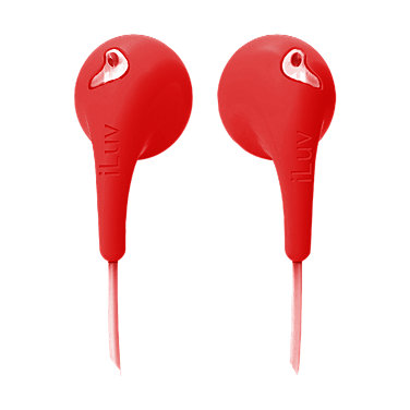 IEP205 iLuv Flexible Jelly-Type Bubble Gum II Stereo Earphones