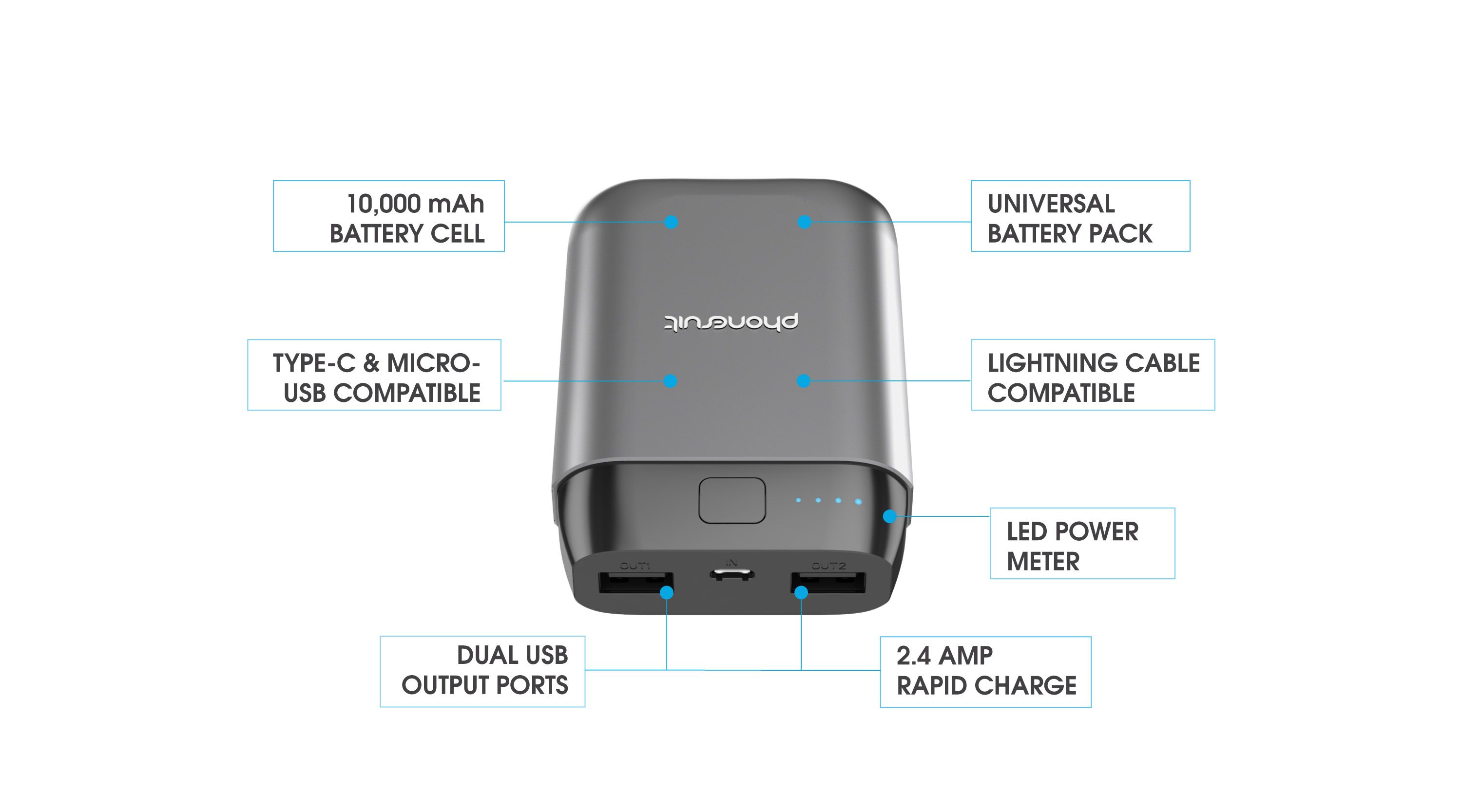 PS-ECORE-100 Energy Core Studio Battery Pack - Ultra - 10,000