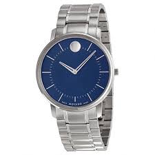 0606688 Movado TC Blue Dial Stainless Steel Men's Watch 