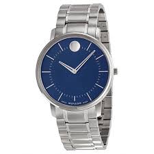 0606688 Movado TC Blue Dial Stainless Steel Men's Watch