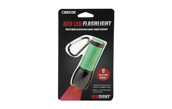 SL-33 RedSight red LED flashlight for low-light use