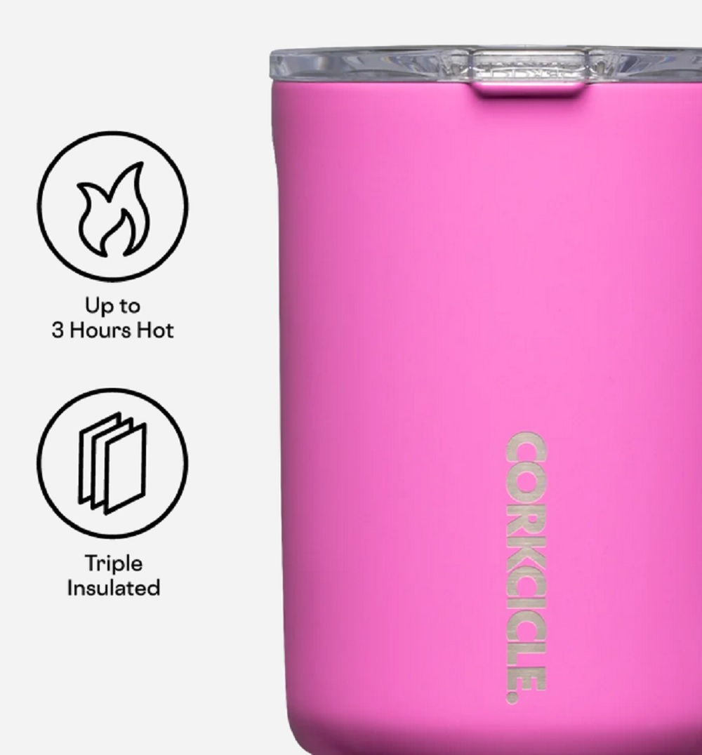 Corkcicle Classic 16oz. Mug in Miami Pink