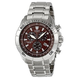 AT0810-55X Citizen Men's Eco-Drive Chronograph Stainless Steel Watch