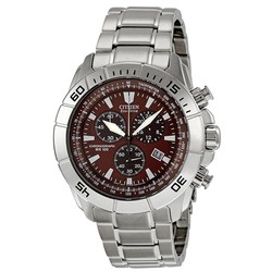 AT0810-55X Citizen Men's Eco-Drive Chronograph Stainless Steel Watch