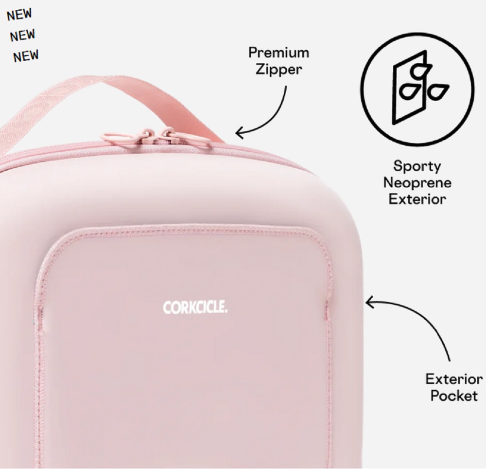 Corkcicle Rose Quartz Neoprene Lunchpod