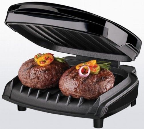 George Foreman 2-Serving Basic Plate Grill and Panini