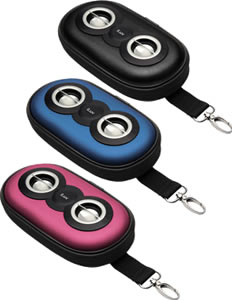 isp110 iLuv SmashBox Portable Amplified Stereo Speaker Case